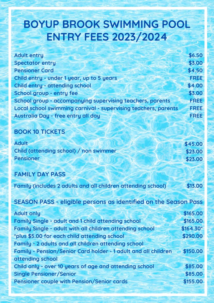 Community Pool » Boyup Brook