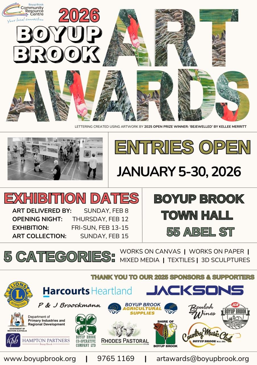 Boyup Brook Art Awards