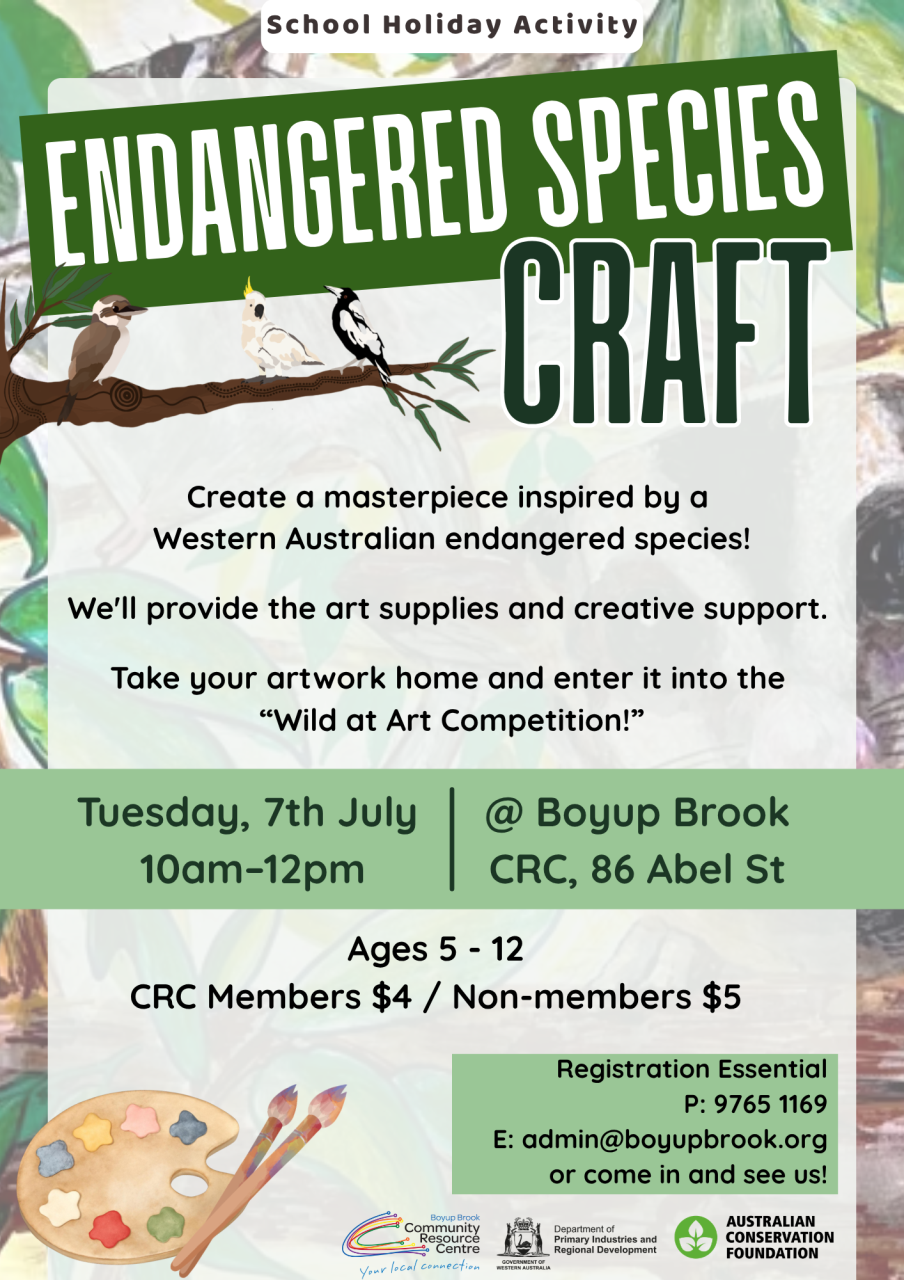 Endangered Species Craft