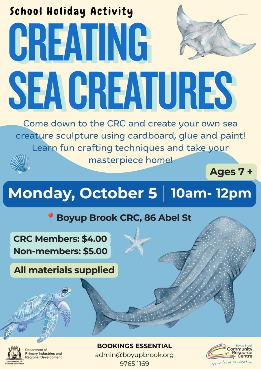 Creating Sea Creatures