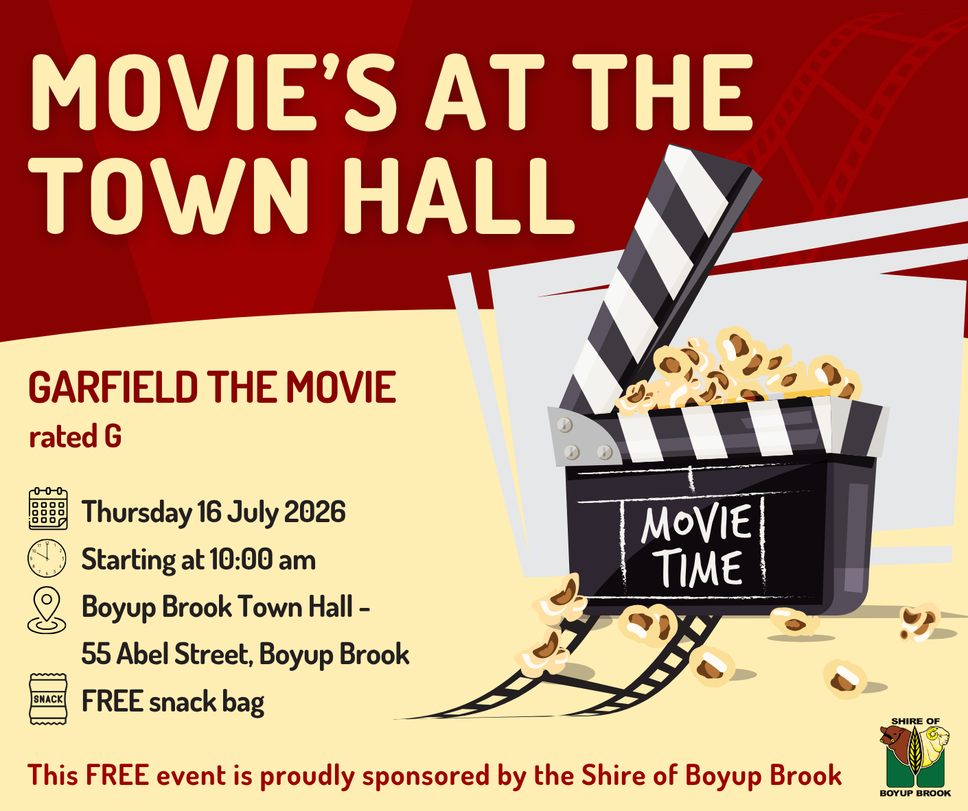 Movies at the Town Hall
