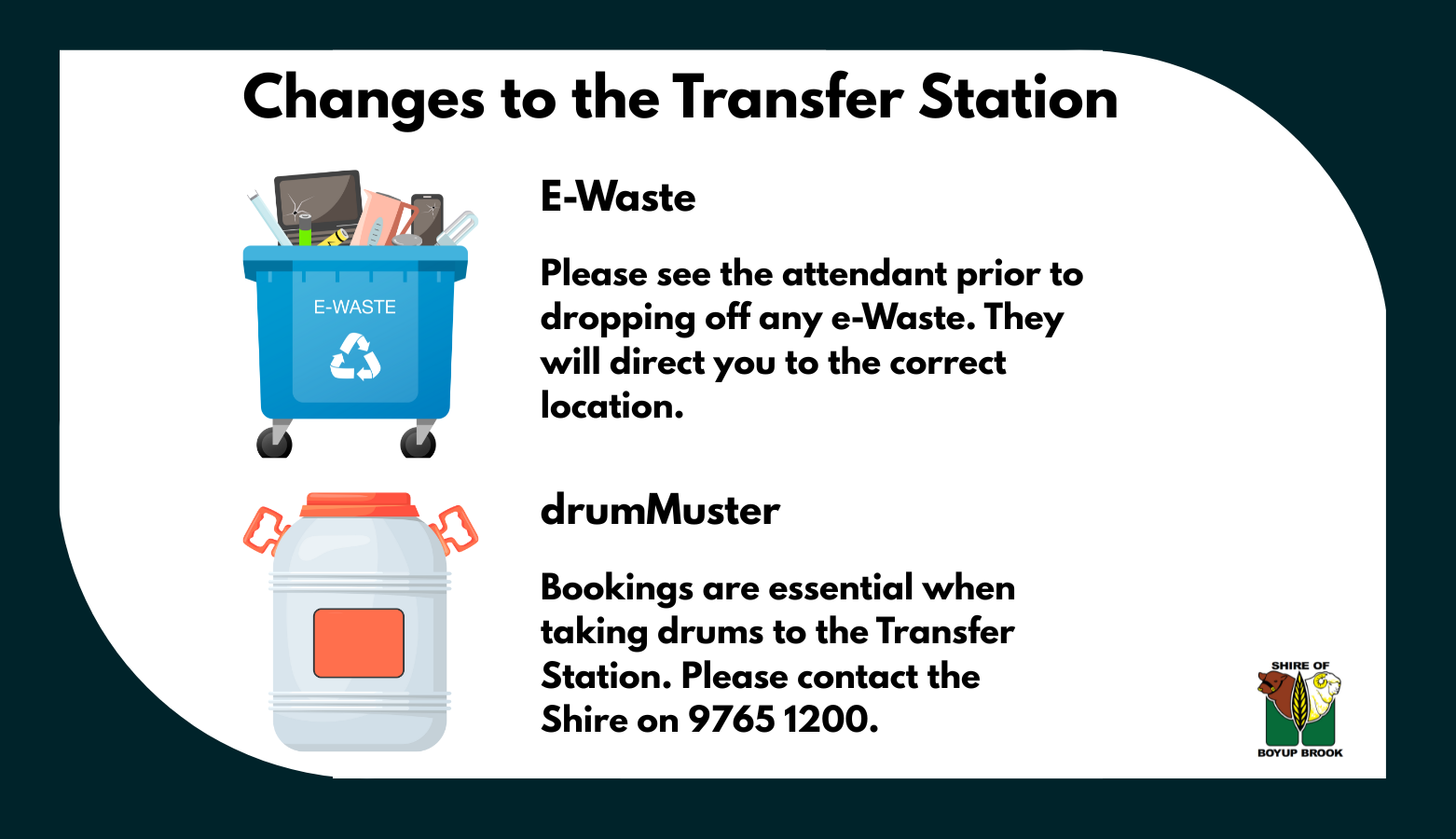 Changes to the Transfer Station