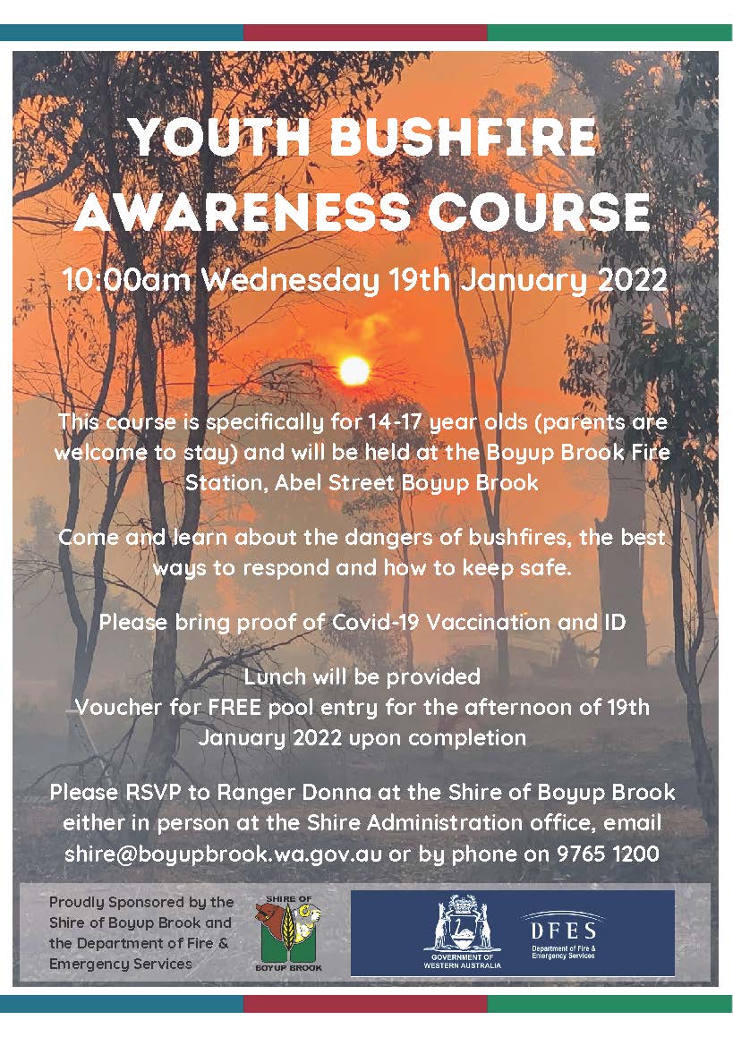 Youth Bushfire Awareness Course